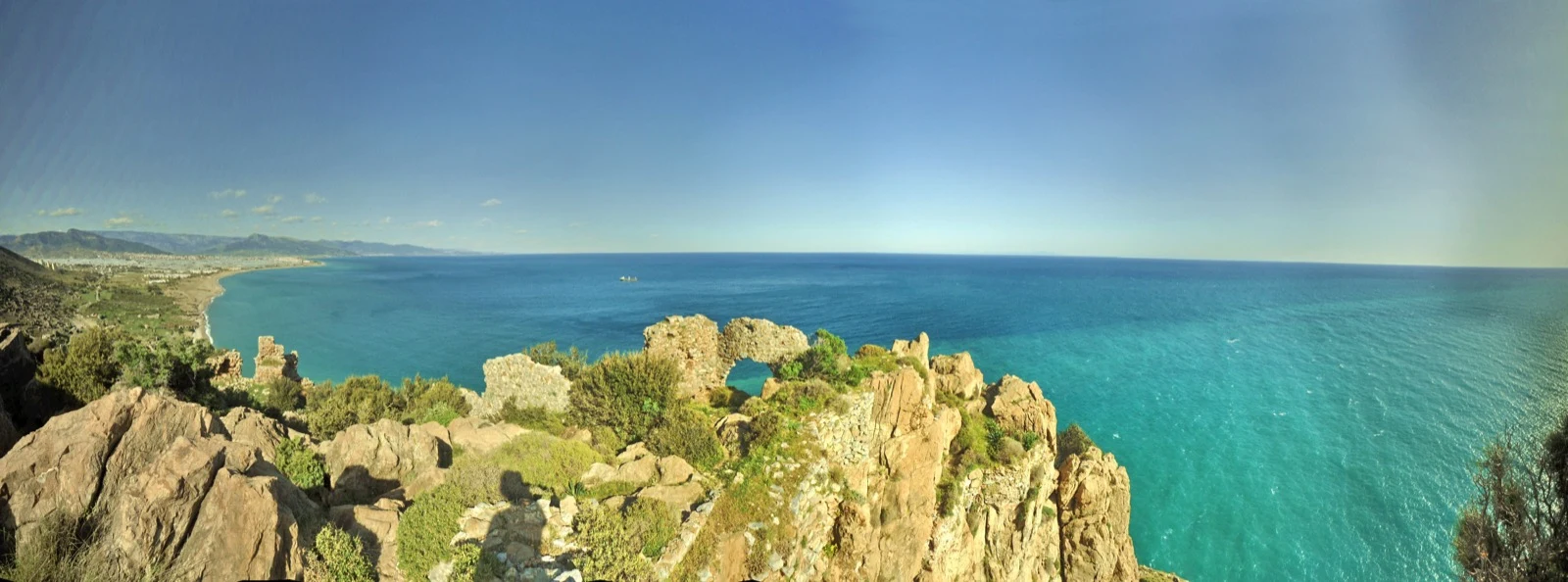 Küstenblick am Kap Anamur